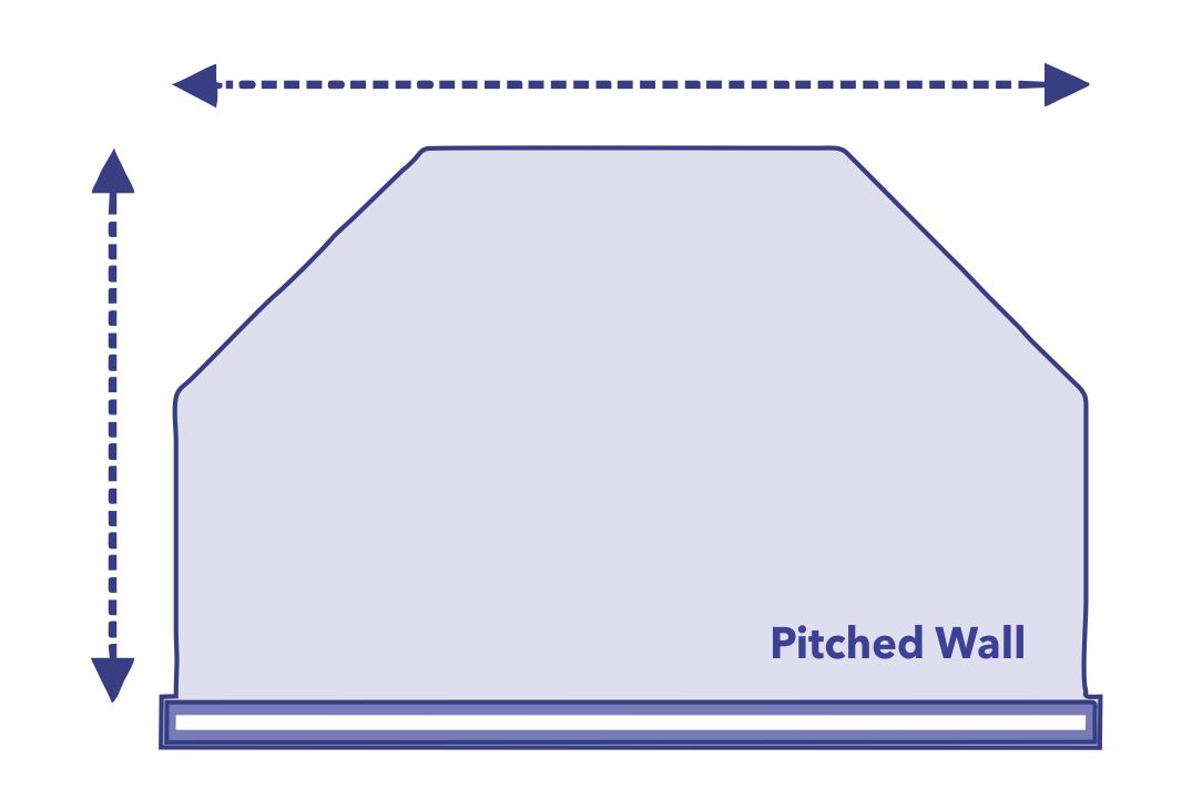 Pitched Walls